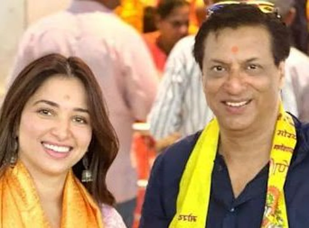 बबली बाउंसर की सफलता के बाद सिद्धिविनायक मंदिर पहुंचे मधुर भंडारकर और तमन्ना