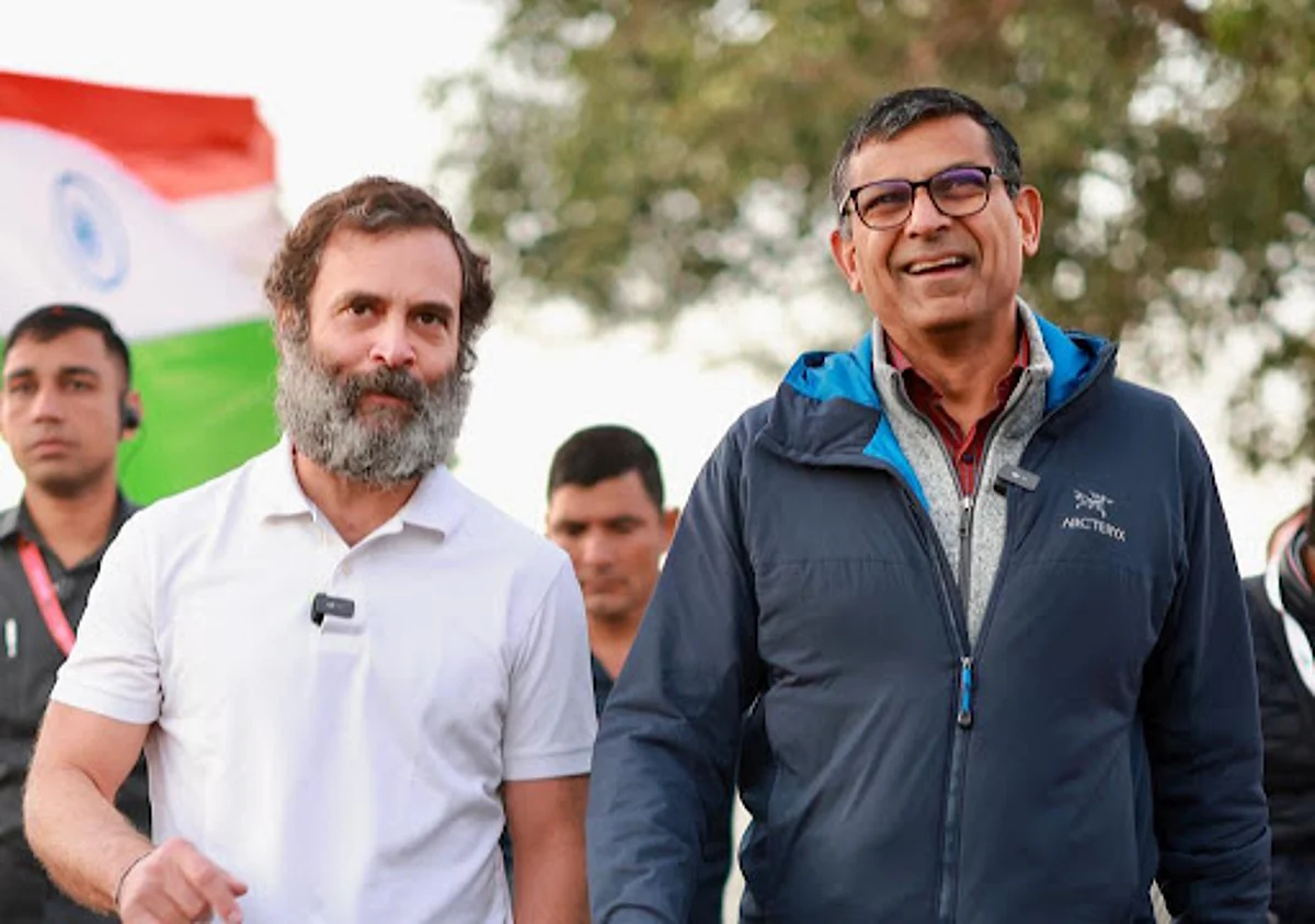 Bharat Jodo Yatra: राहुल गांधी के साथ शामिल हुए रघुराम राजन, भाजपा ने कसा तंज
