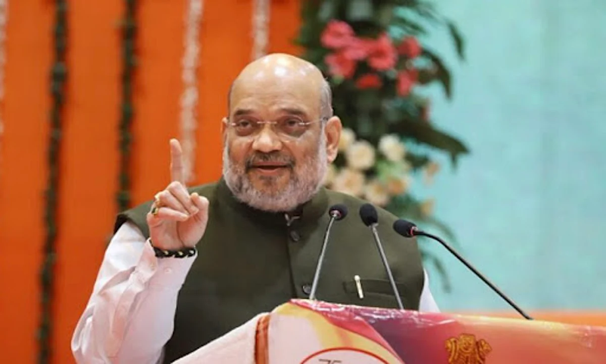 अमित शाह ने कहा भाजपा सरकार ने मणिपुर को बनाया आतंकवाद मुक्त, किया विकास