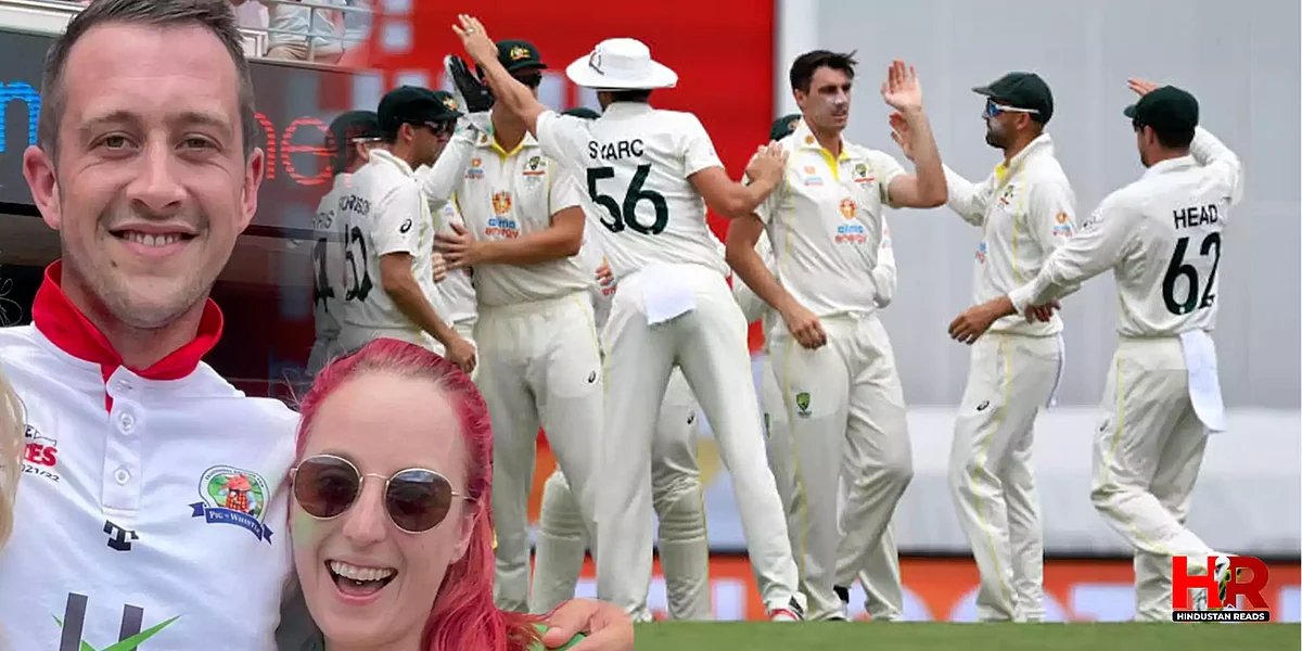 Ashes Test Series 2021: Gabba में खेल के बीच किया मोहब्बत का इज़हार