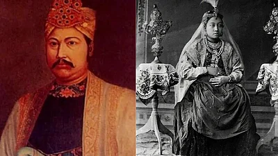 How The World's First Selfie Captured A Tender Moment Between Two Indian  Royals