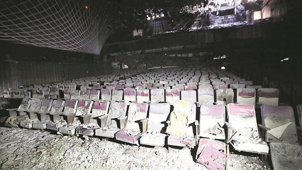 The Upahar cinema hall after the fire