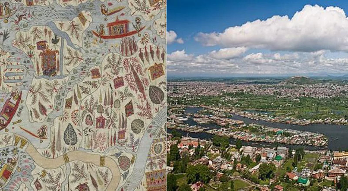 What The Map Shawl Of Kashmir Reveals About The History Of Its Shawl Makers
