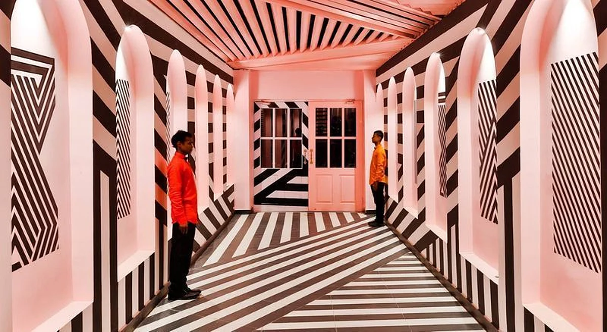 This Kanpur Restaurant Looks Straight Out Of A Wes Anderson Film