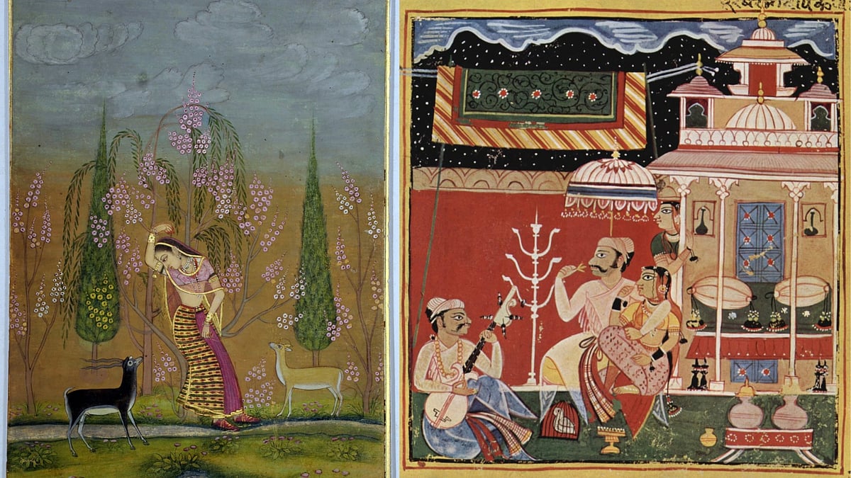 The History Of Raagmalas: Miniature Paintings Inspired By Indian ...