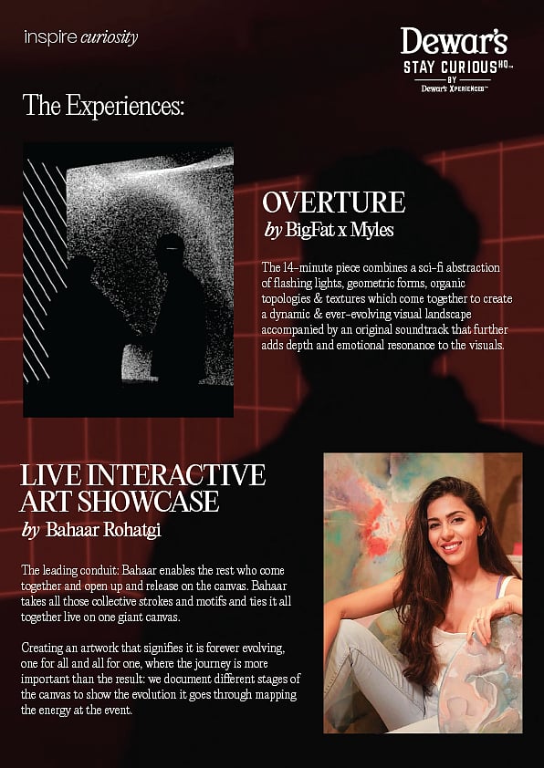 Dewar's Stay Curious HQ Delhi Event — STIR, Delhi
