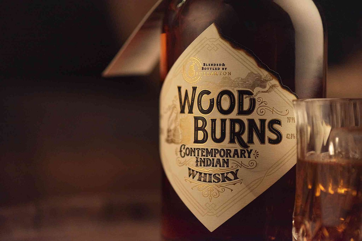 Award winning Homegrown Fullarton Distilleries Woodburns Whisky brand