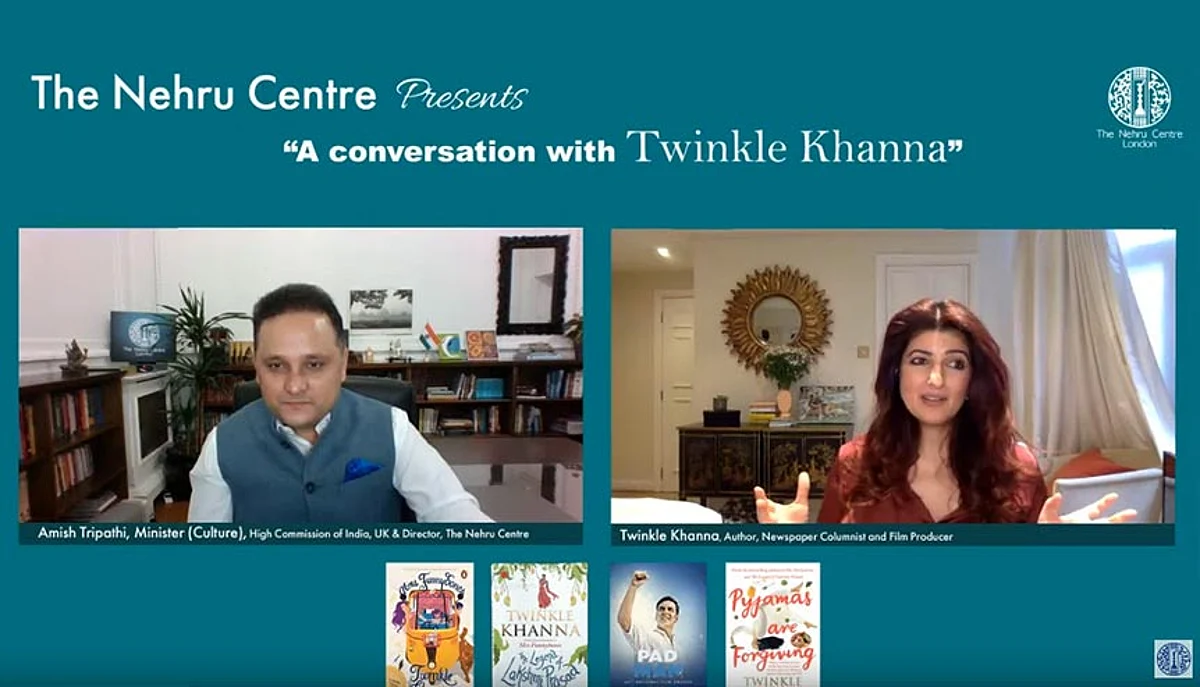 Indian author-filmmaker Twinkle Khanna shares some of her creative secrets