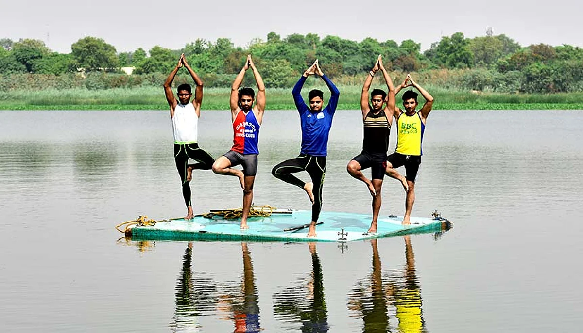 A mega virtual global drive for Yoga from Home