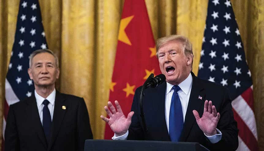 The US signed the first phase of a deal with China in January 2020 to end the trade war between the two nations.