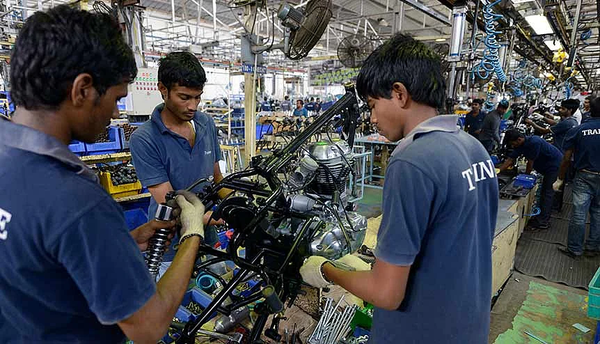 India ranks 103rd out of 141 countries on the competitiveness of its labour market, according to the World Economic Forum.