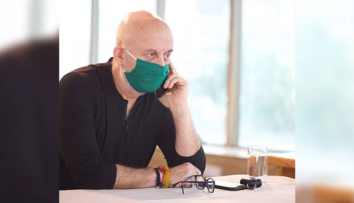 Behind every mask, there's person trying to be safe: Anupam Kher on pro-mask plight