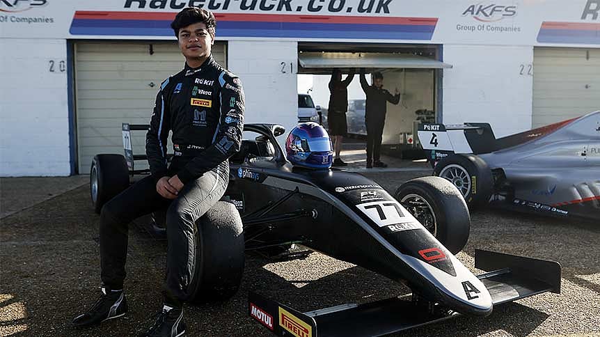 Indian racer Jaden Pariat geared up to set F4 British Championship ...