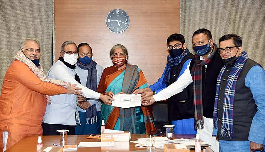 Minister of Finance and Corporate Affairs Nirmala Sitharaman with officials and members of various civil society organisations, as a part of the pre-budget discussions. Economists will be looking out for measures to boost consumption.