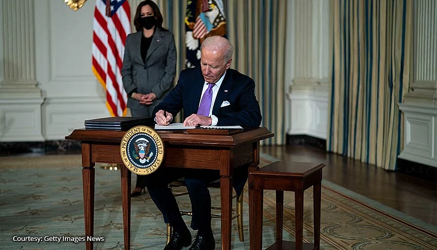 PM Modi congratulated Biden last week for being sworn in as the new US President, stating that the two countries are united and resilient in addressing common challenges and advancing global peace and security.