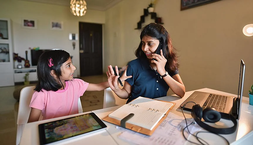 63 per cent of women had to balance home schooling along with work from home compared to 52 per cent of men globally.