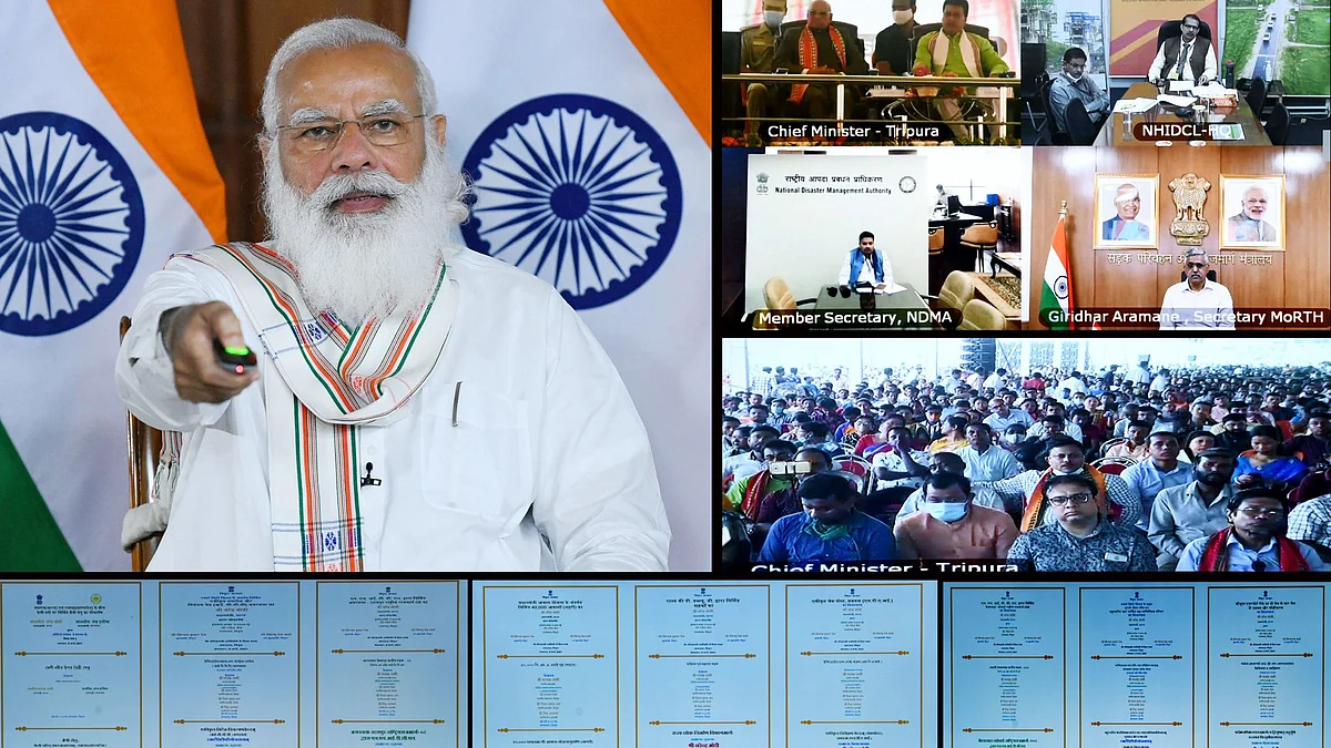 Indian Prime Minister Narendra Modi inaugurates and lays the foundation stone of multiple infrastructure projects in Tripura, through video conferencing. Newly appointed relationship managers will network with investors to coordinate with the relevant ministries and fast track their entry into the country.