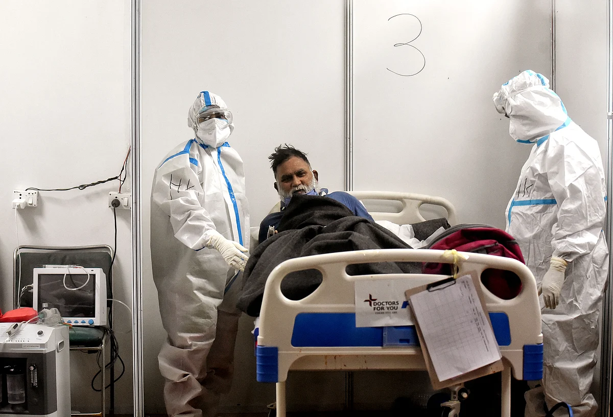Health workers attending to patients infected with the coronavirus. The pandemic impacted lives, jobs and livelihoods of millions and the Indian corporate sector is trying to ensure that employee wellbeing remains on top of their priorities.