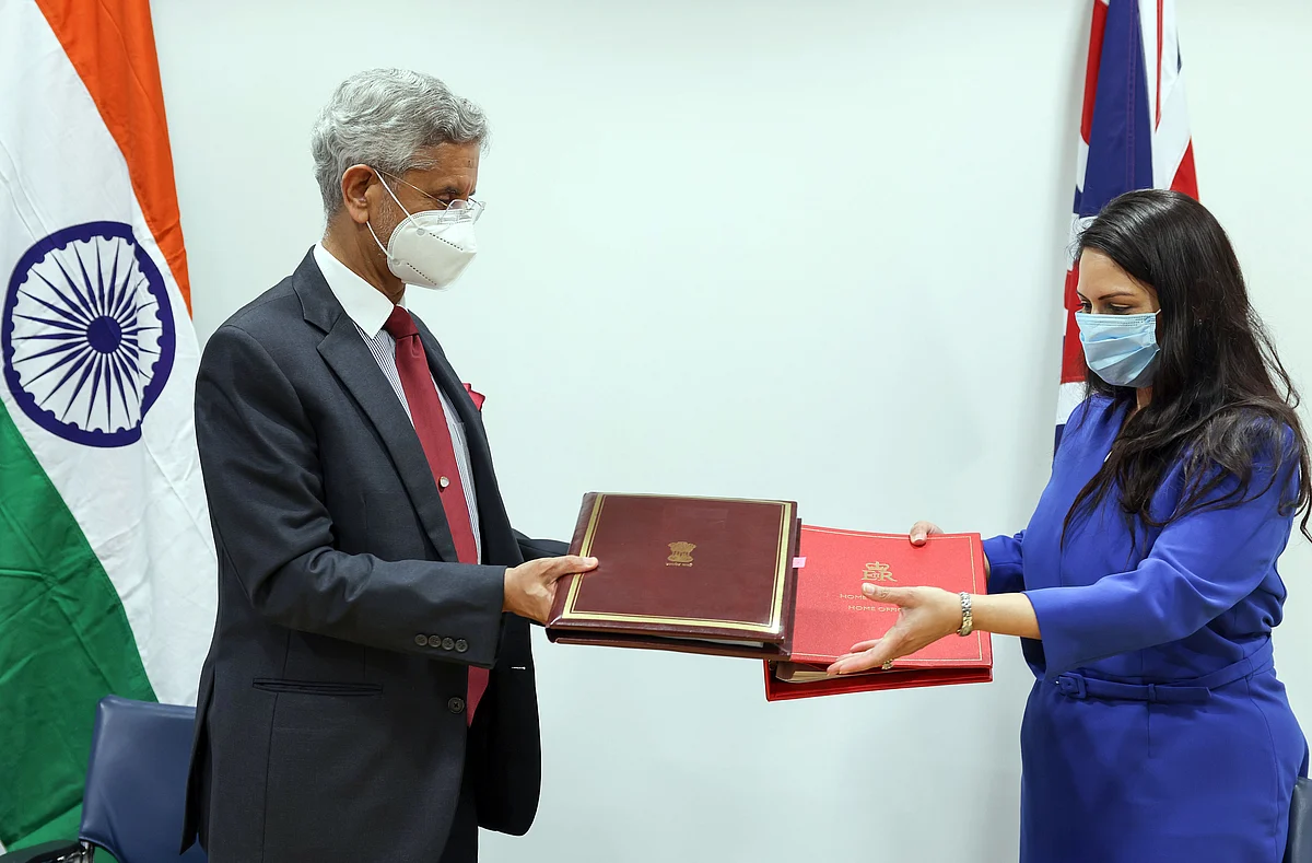 India’s external affairs minister Dr. S Jaishankar with UK home secretary Priti Patel in London. The UK, Japan and France are among New Delhi’s closest allies. India needs to bury the spectre of retrospective tax once and for all – but the timing may need to be politically calibrated in order to retain the warmth in its bilateral relations.