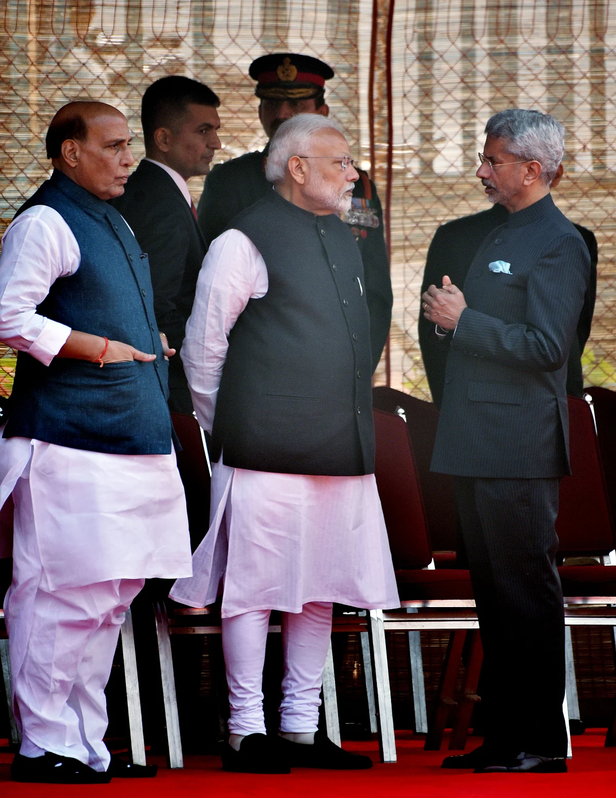 Prime Minister Narendra Modi, Defence Minister Rajnath Singh and Foreign Minister S Jaishankar together. The latter has dismissed any hopes of doing business with China till the tension on the borders cool down. Clearly suggesting that India is ready to dig in for the long haul with China.