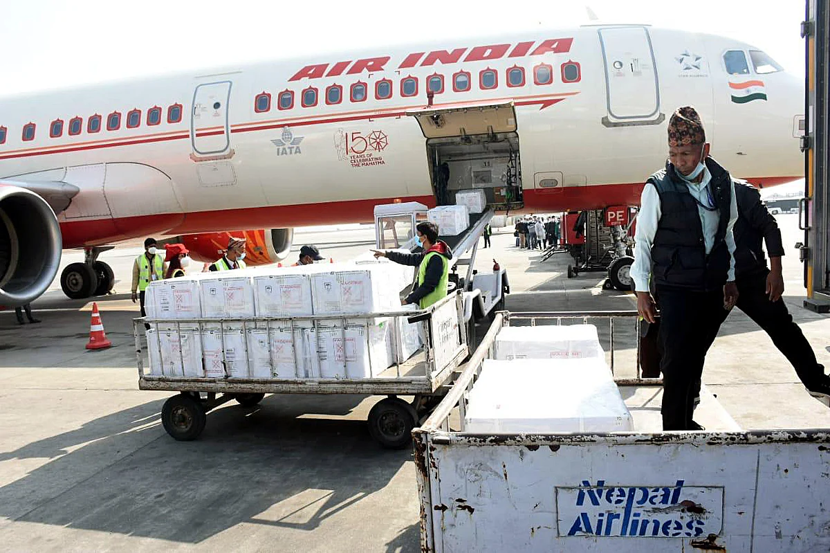 One million doses of made-in-India vaccines for COVID-19 were sent to Nepal from India in February this year. India will step up Covid aid to Nepal as it fights the second wave of the pandemic.