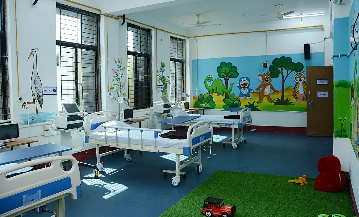 A 100 bed COVID hospital set up in collaboration with Vedanta Group. After seeing the potential of telemedicine, the government moved to promote new platforms.