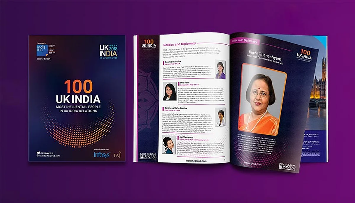 India Incs 100 Most Influential in UK India Relations Celebrating Women