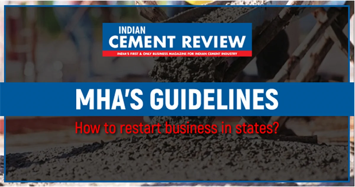 MHA's Guidelines: How to restart business in different states?