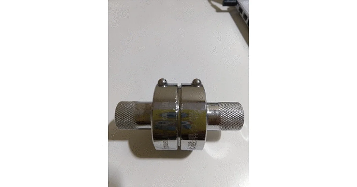 Using Magnetic Coupling for transmitting torque.