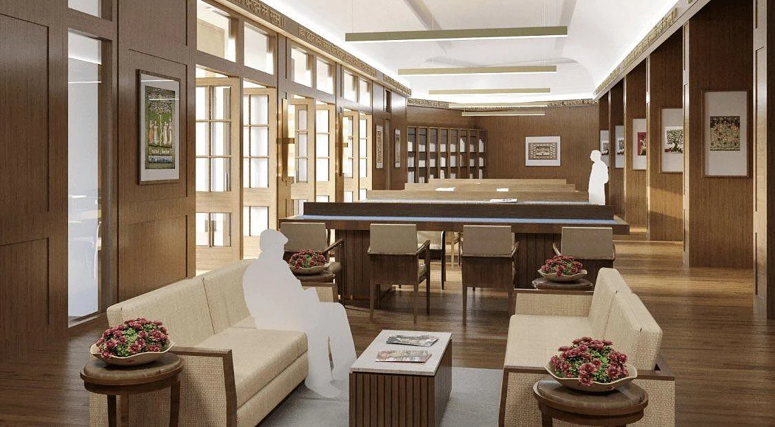 Library in the new Parliament.