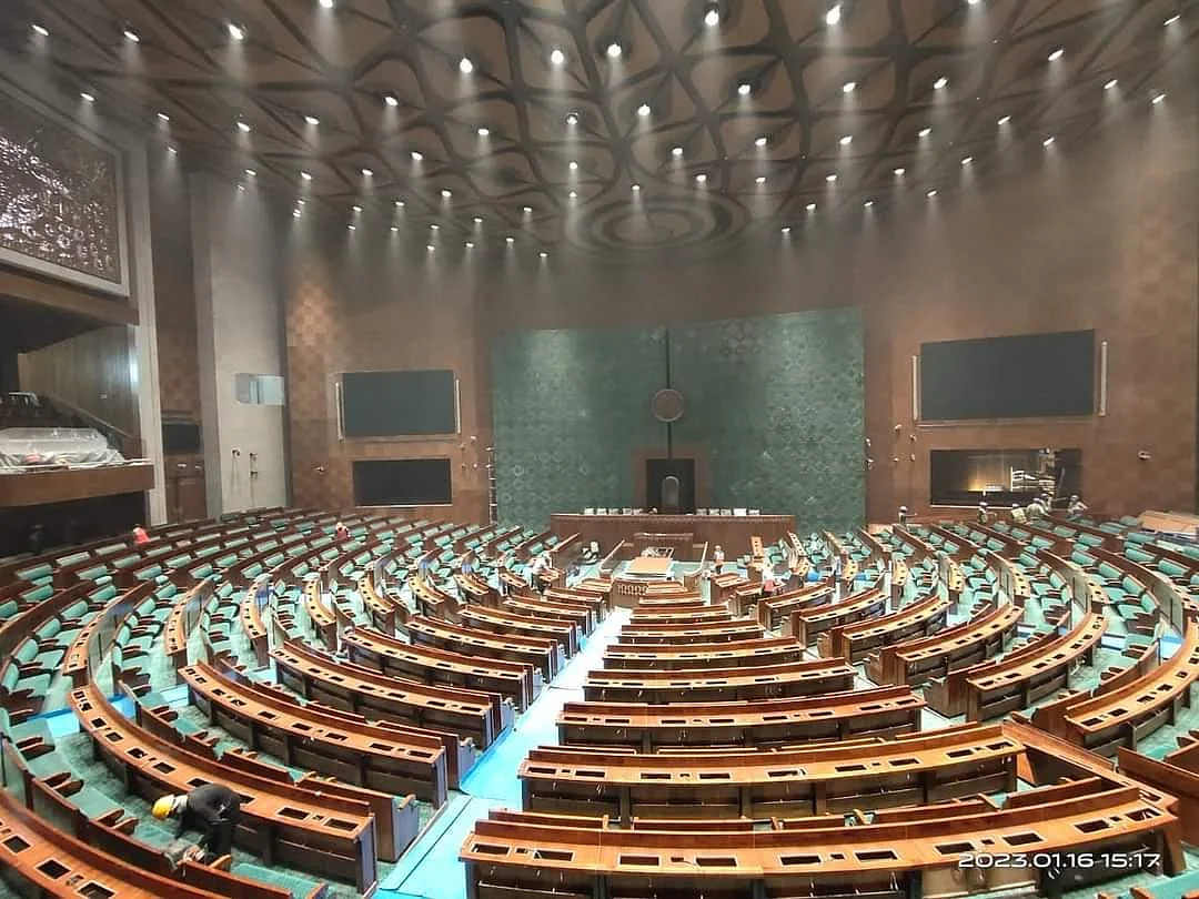 Lok Sabha of the new Parliament.