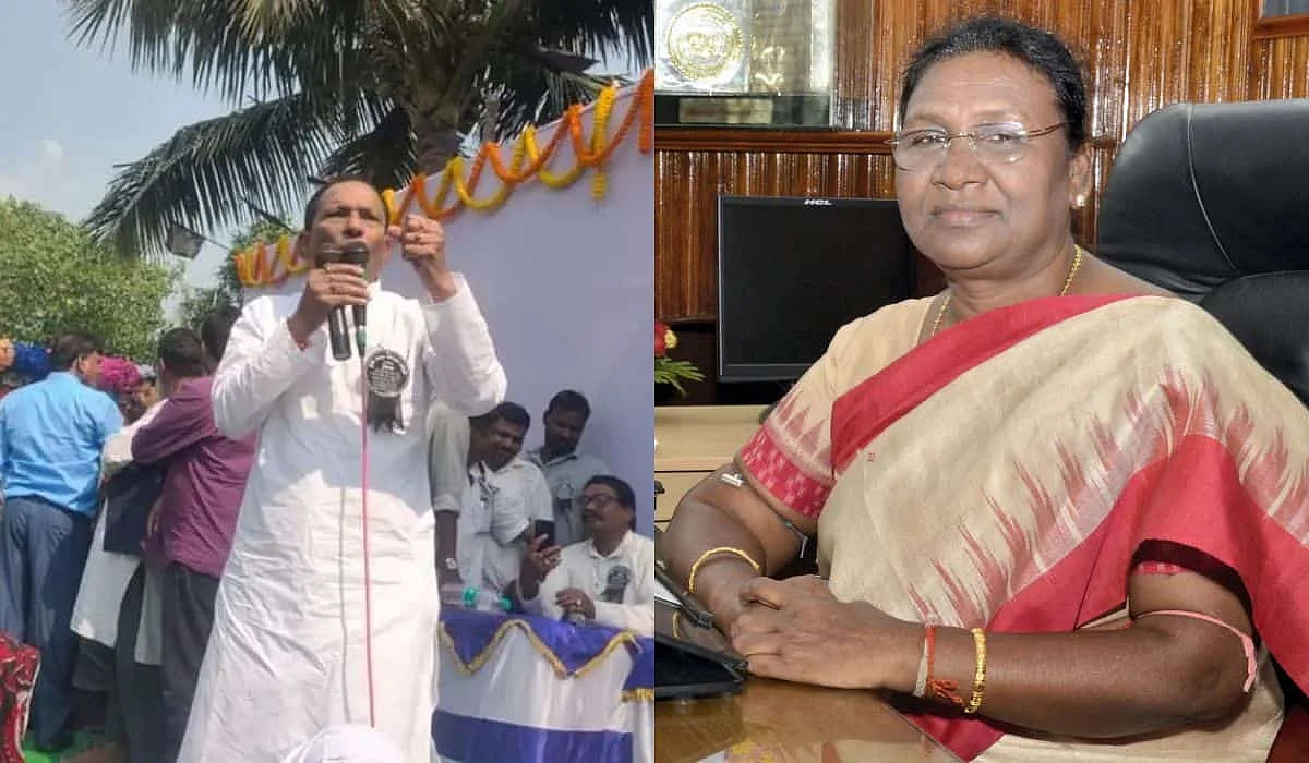 TMC Leader Akhil Giri Made Sexist Comment on President Droupadi Murmu While Addressing a Crowd in Nandigram