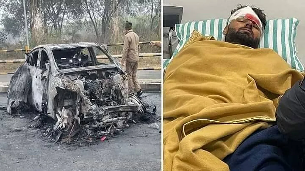 Indian Cricketer Rishabh Pant Injured in Car Accident, Hospitalised