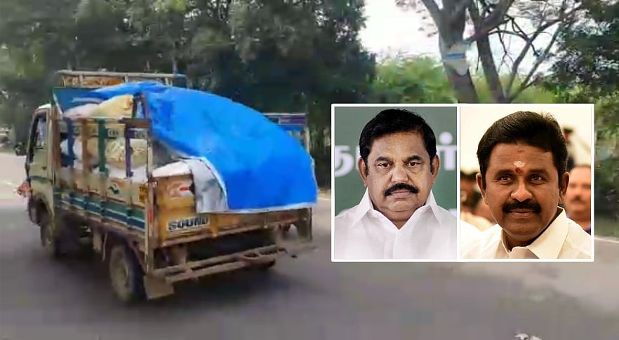 “கடத்தல் வண்டியை பத்திரமாக அனுப்பி வைத்த காவல்துறை” : ஆளும் கட்சி துணையுடன் ரேஷன் அரிசி கடத்தல்!