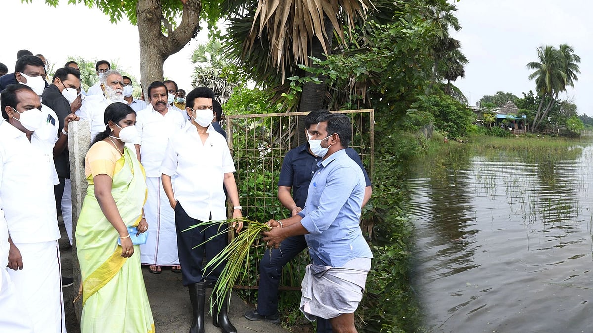 சென்னையை தொடர்ந்து கடலூர், மயிலாடுதுறையில் ஆய்வு.. விவசாயிகளைக் காக்கும் பணியில் முதல்வர் மு.க.ஸ்டாலின்!