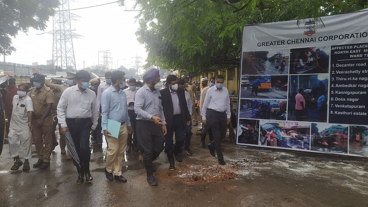 சென்னையில் மழை சேதங்களை ஆய்வு செய்த ஒன்றியக் குழு; மாநகராட்சி ஆணையர் ககன்தீப் சிங் பேடி விளக்கம்!