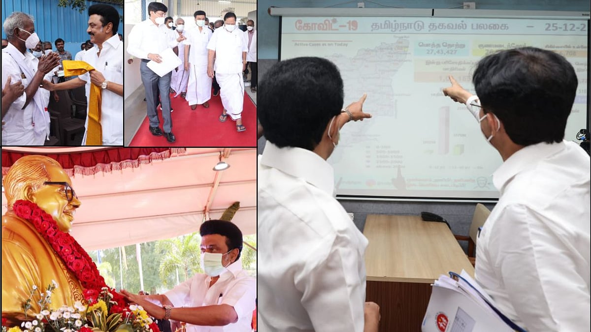 ”நல்லகண்ணு பிறந்தநாள் முதல் வார் ரூம் ஆய்வு வரை” : ஞாயிறன்றும் ஓய்வின்றி சுழலும் மக்கள் முதலமைச்சர்!