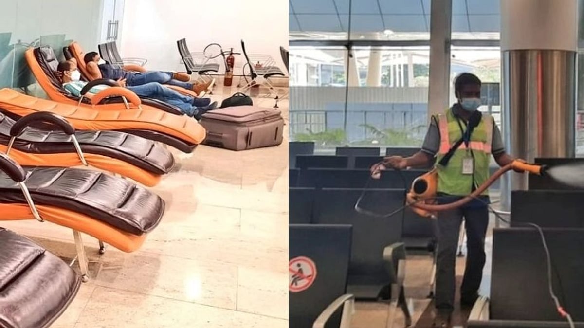 ஒமைக்ரான் பாதிப்பு; கெடுபிடிகளை சமாளிக்க முதிய பயணிகளுக்காக சிறப்பு வசதி ஏற்படுத்திய ஏர்போர்ட் நிர்வாகம்!