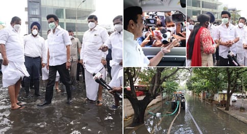 “10 வருடங்களாக குட்டிச்சுவராக்கி வைத்துள்ளனர்.. மழைநீர் தேங்குவதை நிச்சயம் சரிசெய்வோம்” : முதல்வர் பதில்!