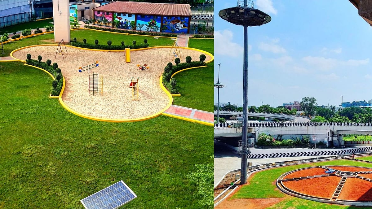 மழைநீர் தேங்காத சுரங்கப்பாதை, பூங்கா என கண்ணைக் கவரும் கத்திப்பாரா சதுக்கத்தின் சிறப்புகள் என்னென்ன?