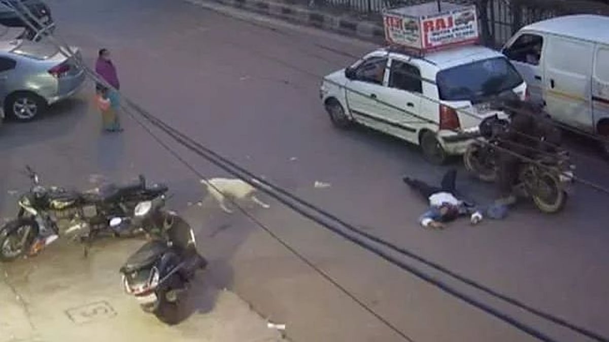 150 மீட்டர் தூரத்திற்கு ரோட்டில் பெண்ணை இழுத்துச் சென்ற கொள்ளையர்கள்... அதிர்ச்சி வீடியோ!