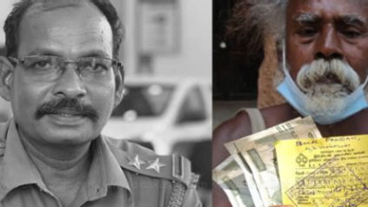 திருட்டு கும்பலால் கொல்லப்பட்ட SI பூமிநாதன் குடும்பத்துக்கு உதவி செய்த பிச்சைக்காரர்; நெகிழ்ச்சி சம்பவம்!