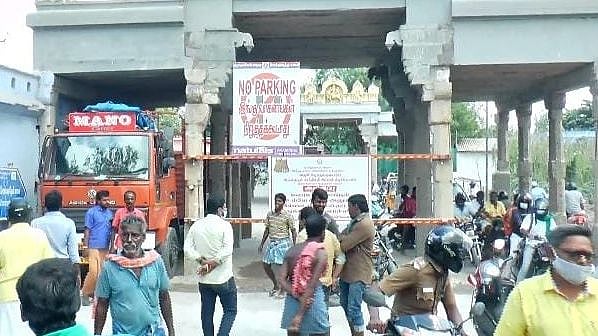 Google Map-ஐ நம்பி கோயிலுக்குள் நுழைந்து முட்டுச் சந்தில் மாட்டிக்கொண்ட லாரி ஓட்டுநர்.. நடந்தது என்ன?