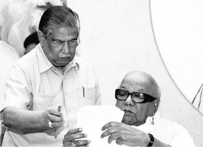 “கலைஞர்கிட்டயிருந்து இது ஒண்ணுதான் எனக்கு கிடைக்கல” : சண்முகநாதன் சொன்ன விஷயம்!