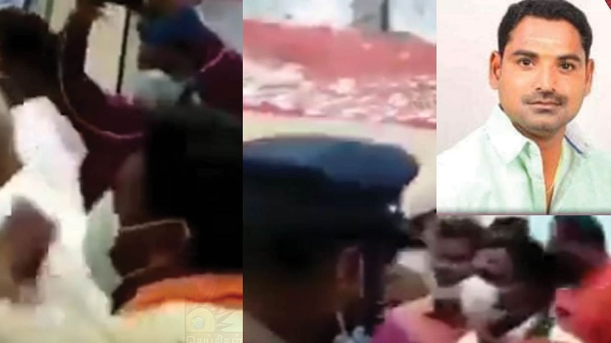 தள்ளுவண்டி வியாபாரி மீது தாக்குதல்.. 7 பேர் மீது வழக்குப்பதிவு - பா.ஜ.க இளைஞரணி நிர்வாகி அதிரடி கைது!