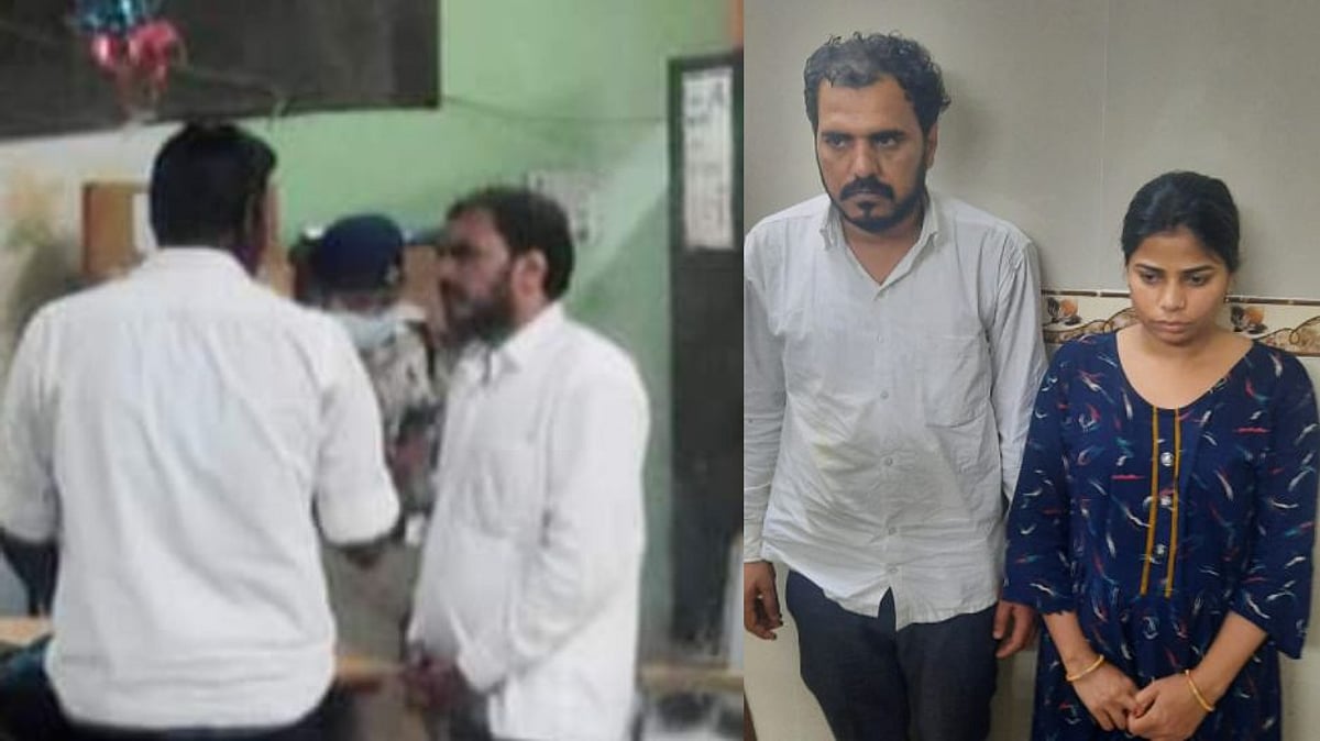 தம்பதி சகிதமாக சிக்கிய ரயில்வே ஊழியர்; தன்னைத்தானே கட்டிப்போட்டு கொள்ளை நாடகம் நடத்தியதன் பகீர் பின்னணி!