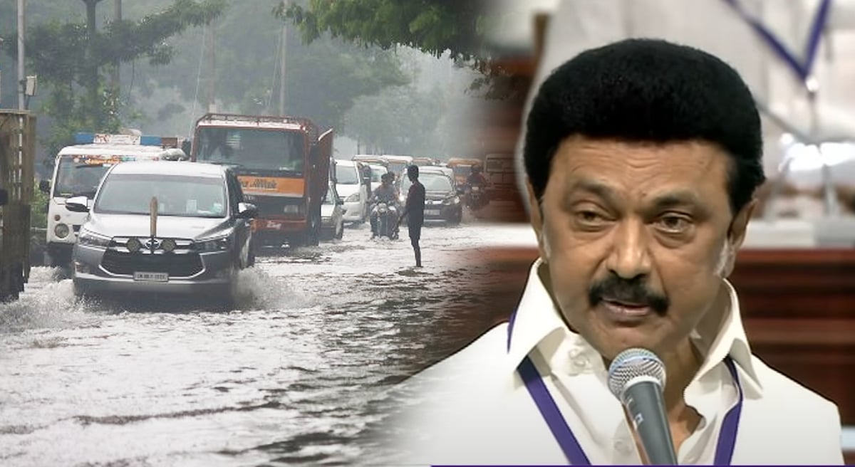 “தியாகராய நகரில் மழைநீர் தேங்கியதற்கு காரணமே நீங்கதான்” : EPS கேள்விக்கு பதிலடி கொடுத்த முதலமைச்சர்!