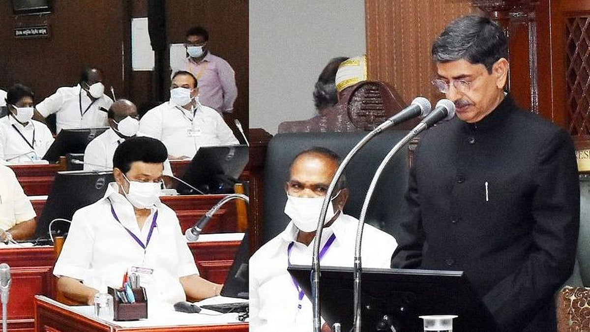 “சட்டப்பேரவையில் இன்று - 
நீட் தேர்வு வேண்டாம் என்பதில் உறுதி” : ஆளுநர் உரையில் முக்கிய தகவல்!