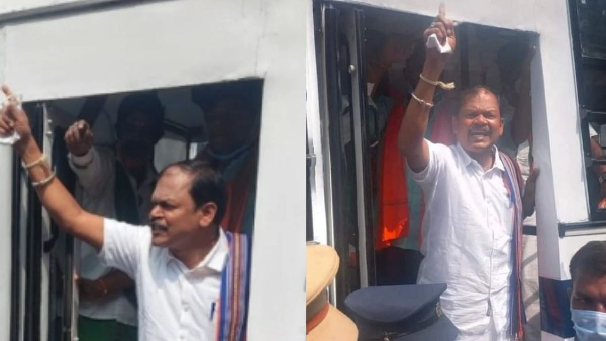 விஷயம் தெரியாமல் மறியலா? - சேலத்தில் அர்ஜூன் சம்பத் கைது!