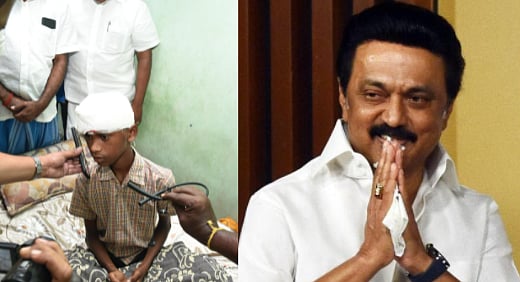 “தம்பி.. ஸ்டாலின் பேசுறேன்..” : இன்னுயிர் காப்போம் திட்டத்தால் காப்பாற்றப்பட்ட சிறுவனுடன் பேசிய முதல்வர்!